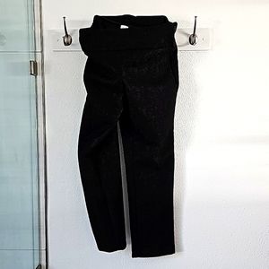 Elle, lace black pants,  cute! Size 4